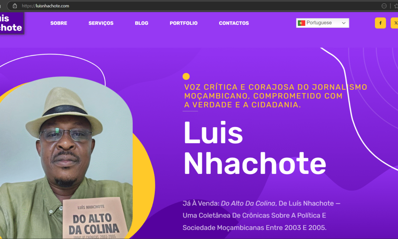 Luís Nhachote – Portfólio